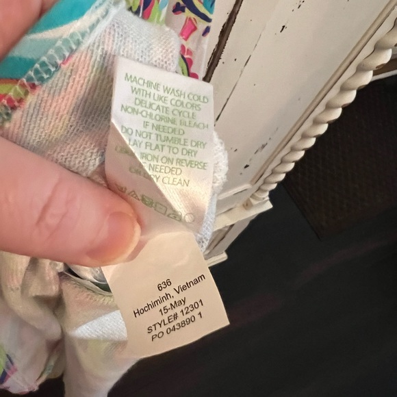 SOLD Lilly Pulitzer Dahlia Dress Resort White in Toucan Play | L - Picture 6 of 8